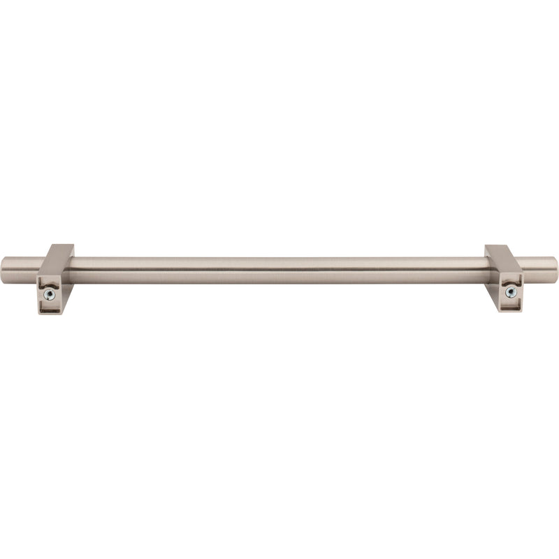 12" Center-to-Center Satin Nickel Larkin Appliance Handle