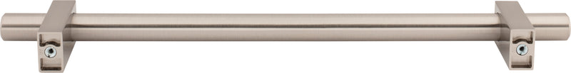 12" Center-to-Center Satin Nickel Larkin Appliance Handle