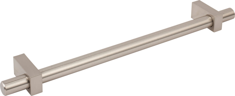 12" Center-to-Center Satin Nickel Larkin Appliance Handle