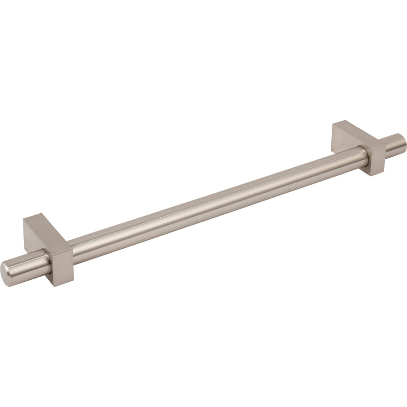 12" Center-to-Center Satin Nickel Larkin Appliance Handle