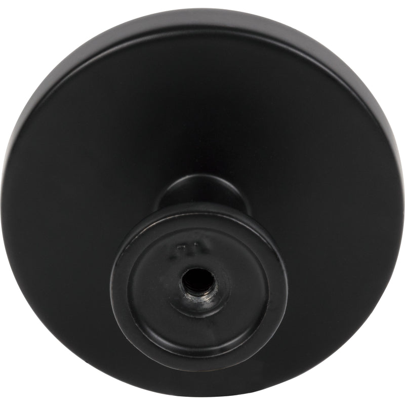 1-3/4" Diameter Matte Black Richard Cabinet Knob