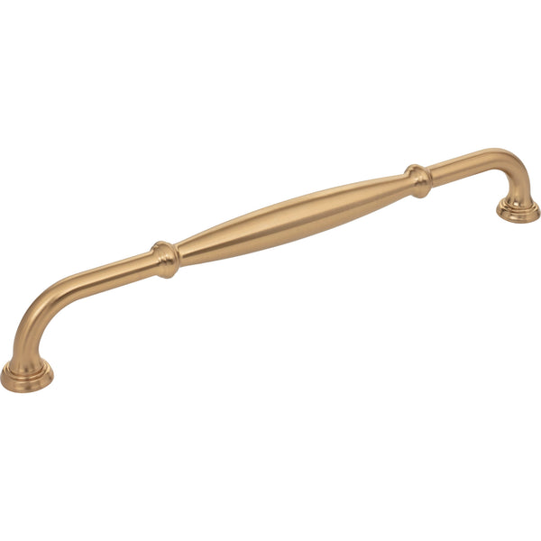 12" Center-to-Center Satin Bronze Tiffany Appliance Handle