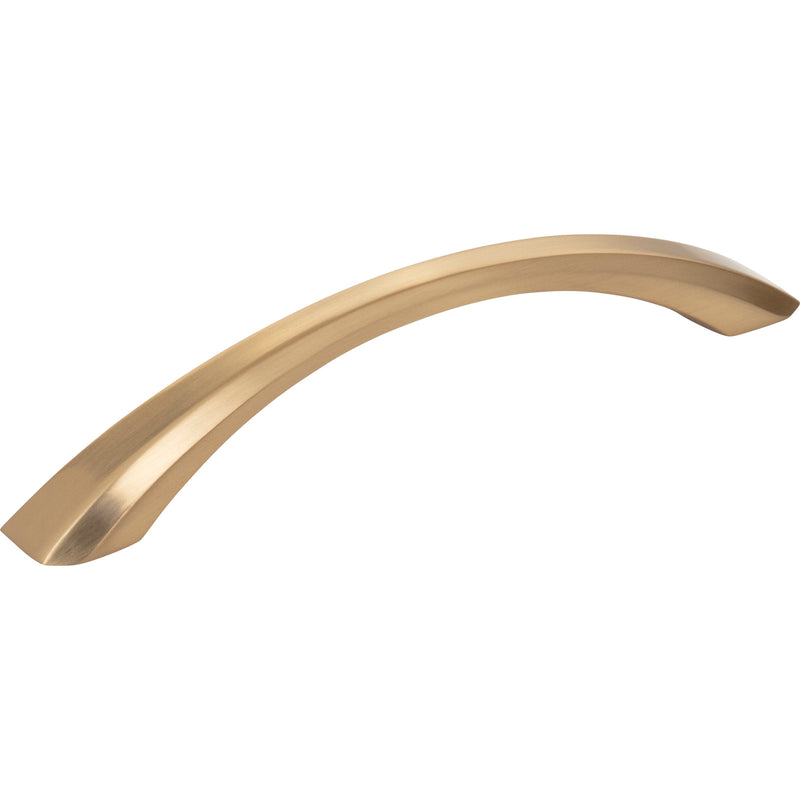 128 mm Center-to-Center Satin Bronze Wheeler Cabinet Pull