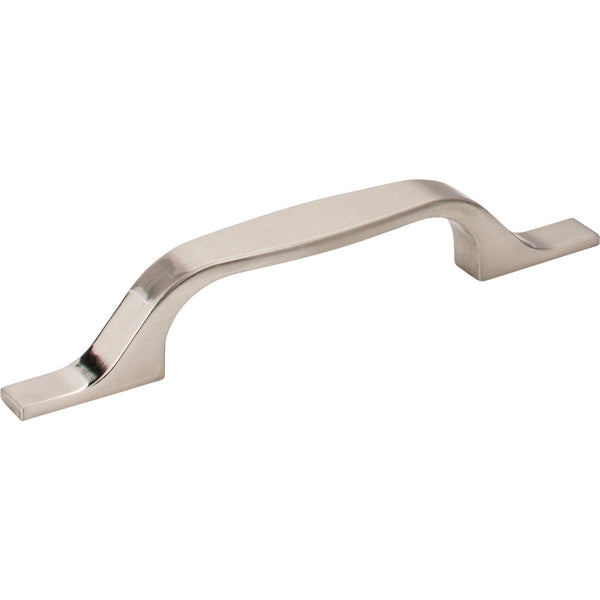 96 mm Center-to-Center Satin Nickel Square Cosgrove Cabinet Pull