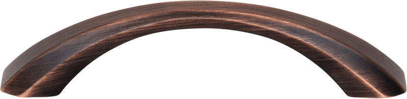 96 mm Center-to-Center Brushed Oil Rubbed Bronze Wheeler Cabinet Pull