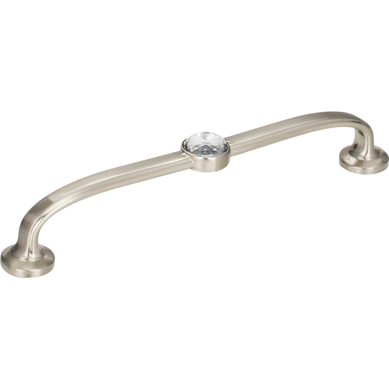 Legacy Crystal Bracelet Pull 5 1/16 Inch (c-c) Brushed Nickel