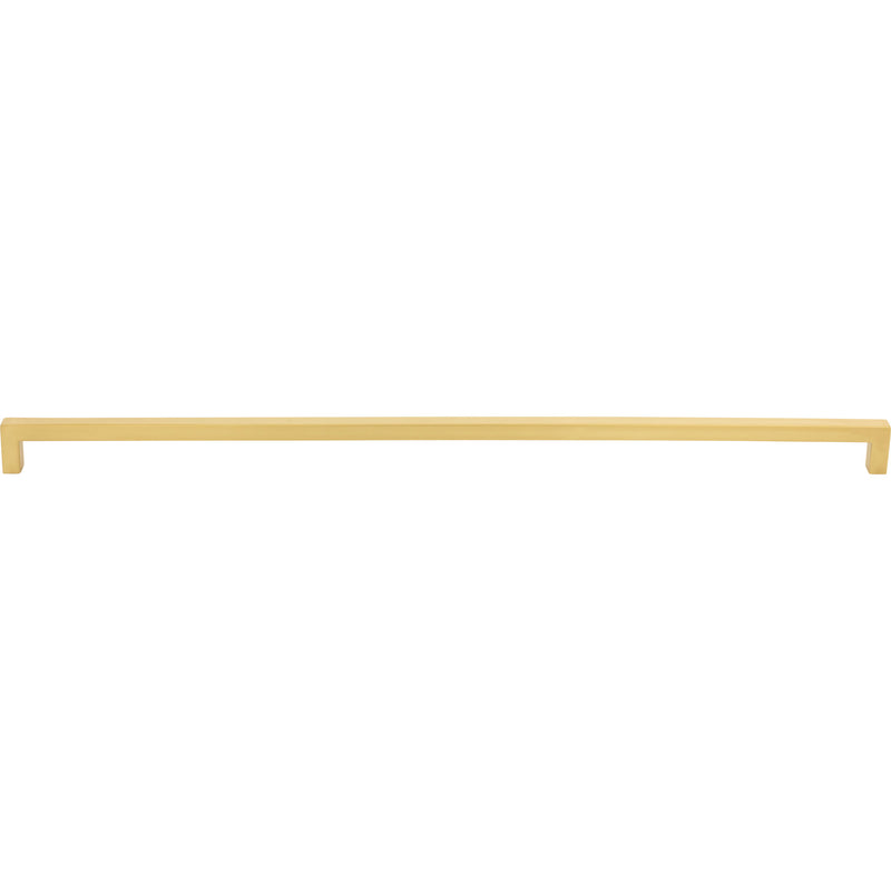 448 mm Center-to-Center Brushed Gold Square Stanton Cabinet Bar Pull