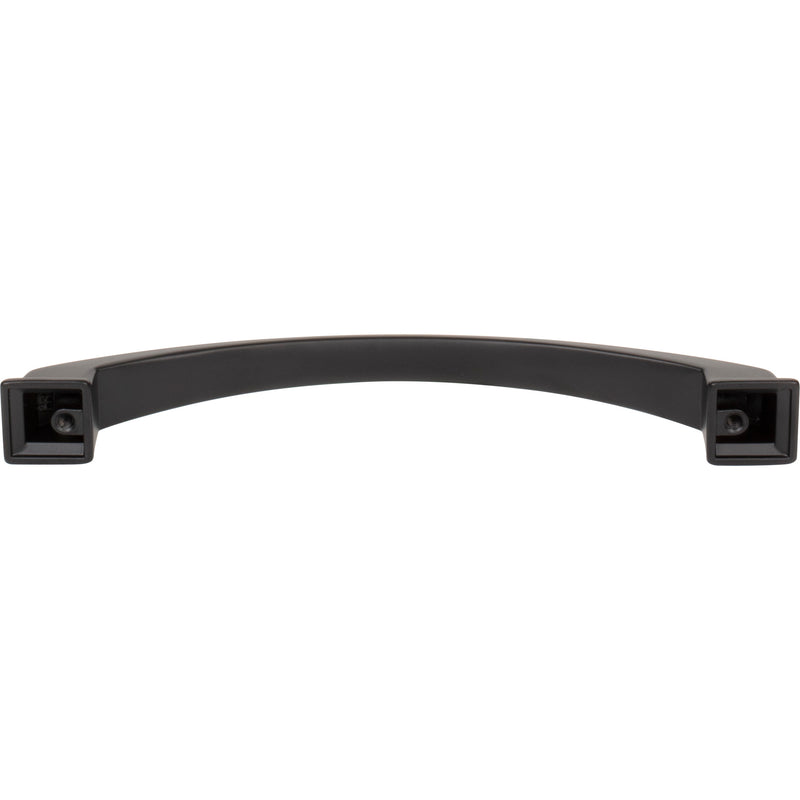 160 mm Center-to-Center Matte Black Arched Roman Cabinet Pull