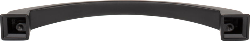 160 mm Center-to-Center Matte Black Arched Roman Cabinet Pull