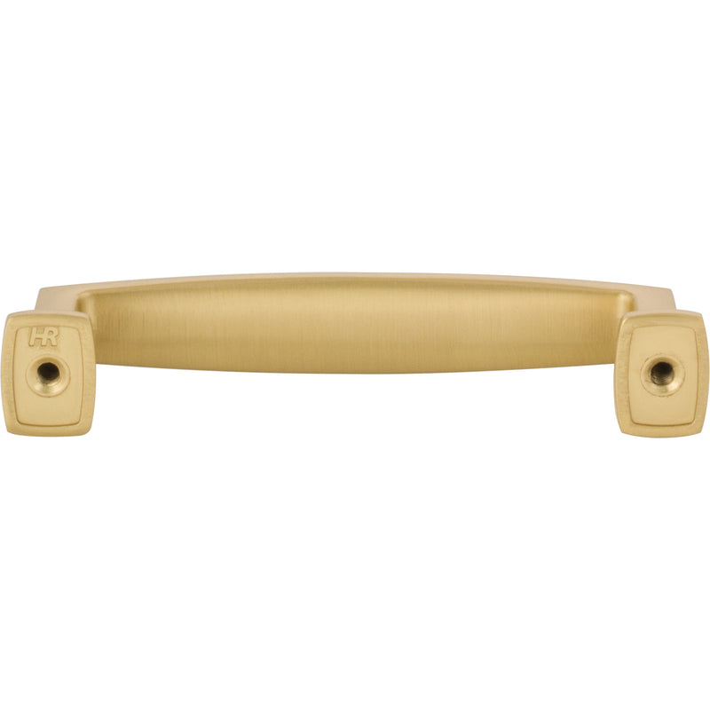 96 mm Center-to-Center Brushed Gold Richard Cabinet Pull