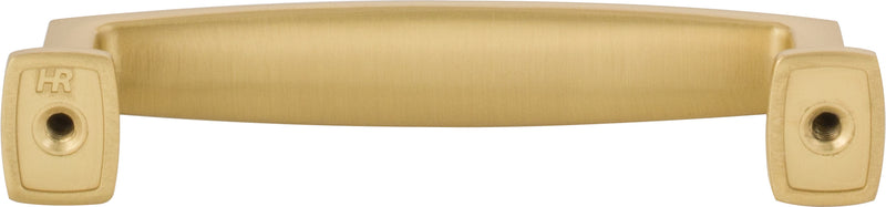 96 mm Center-to-Center Brushed Gold Richard Cabinet Pull