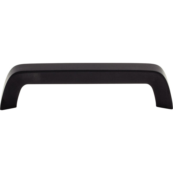 Tapered Bar Pull 5 1/16 Inch (c-c) Flat Black