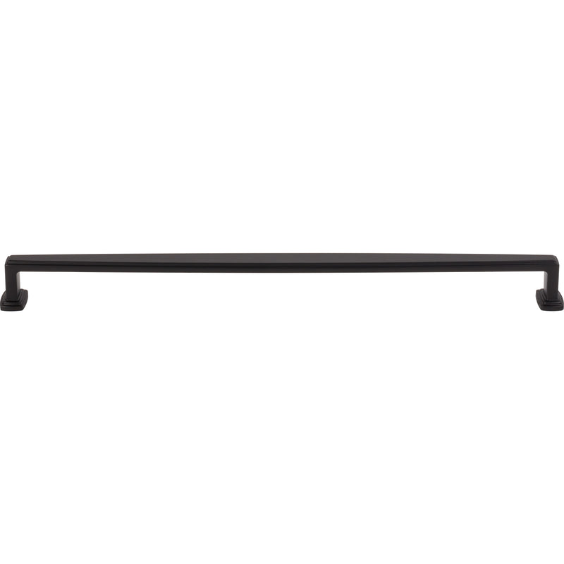 305 mm Center-to-Center Matte Black Richard Cabinet Pull