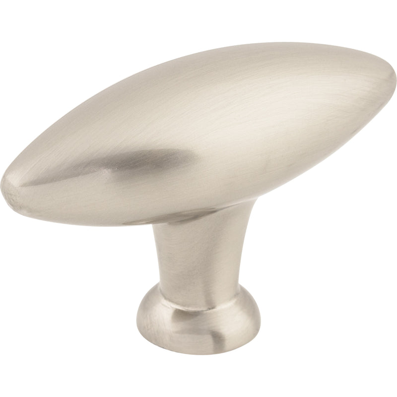 Shrewsbury Small T-Handle 2 5/16 Inch Brushed Satin Nickel