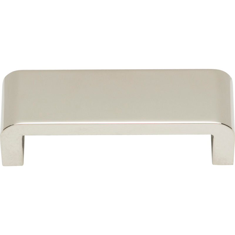 Platform Pull 3 3/4 Inch (c-c) Polished Nickel