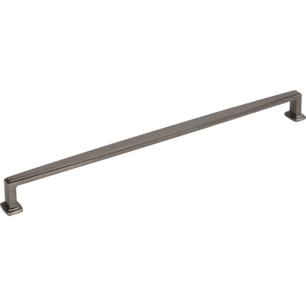 305 mm Center-to-Center Brushed Pewter Richard Cabinet Pull