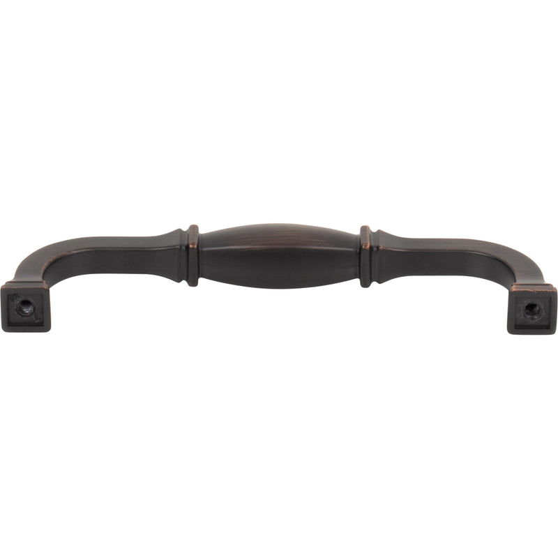 128 mm Center-to-Center Brushed Oil Rubbed Bronze Audrey Cabinet Pull