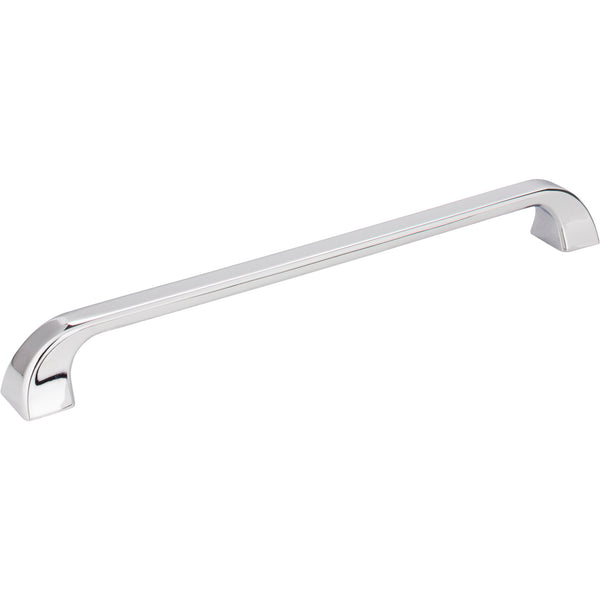 224 mm Center-to-Center Polished Chrome Square Marlo Cabinet Pull