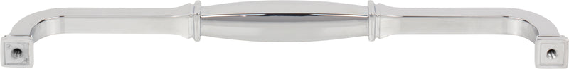 224 mm Center-to-Center Polished Chrome Audrey Cabinet Pull