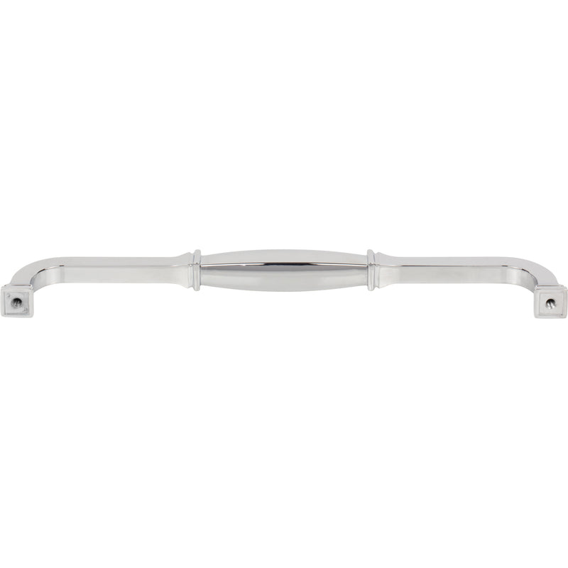 224 mm Center-to-Center Polished Chrome Audrey Cabinet Pull