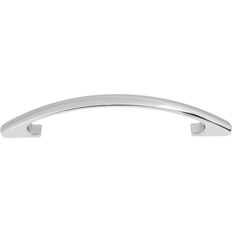 128 mm Center-to-Center Polished Chrome Arched Strickland Cabinet Pull