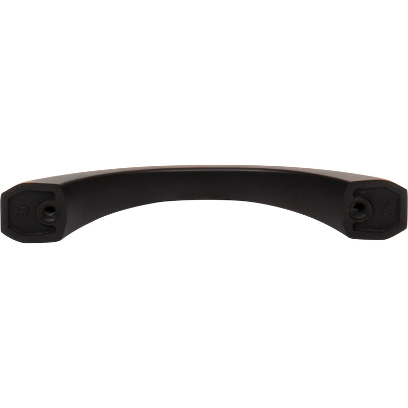 96 mm Center-to-Center Brushed Oil Rubbed Bronze Wheeler Cabinet Pull