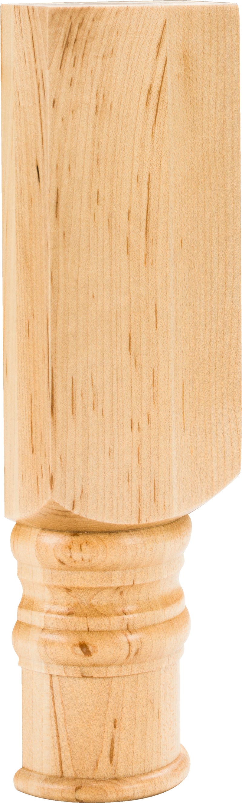 2-3/4" W x 1-5/16" D x 10" H Oak Half Round Spool