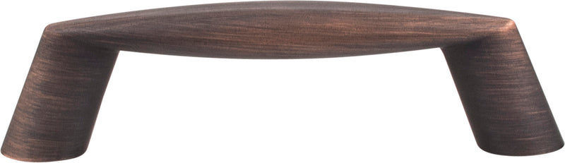 3" Center-to-Center Brushed Oil Rubbed Bronze Zachary Cabinet Pull