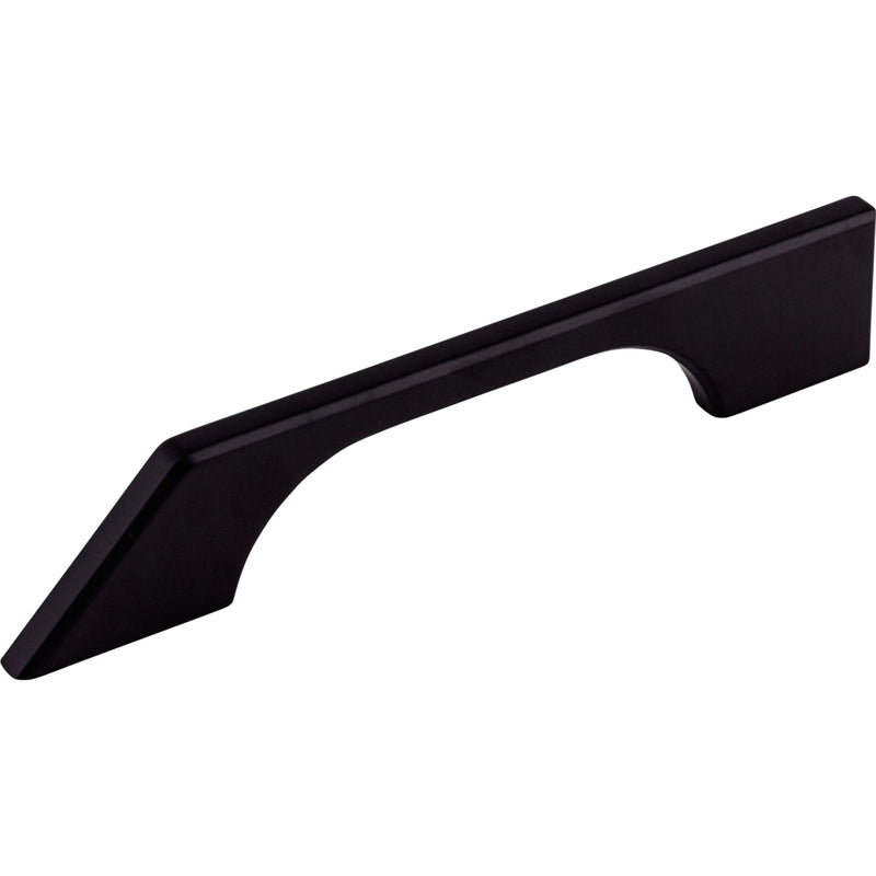 Tapered Pull 5 Inch (c-c) Flat Black