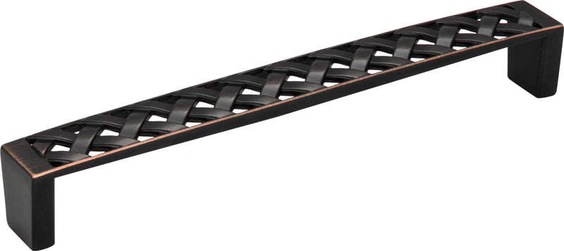 Lattice Pull 6 5/16 Inch (c-c) Venetian Bronze