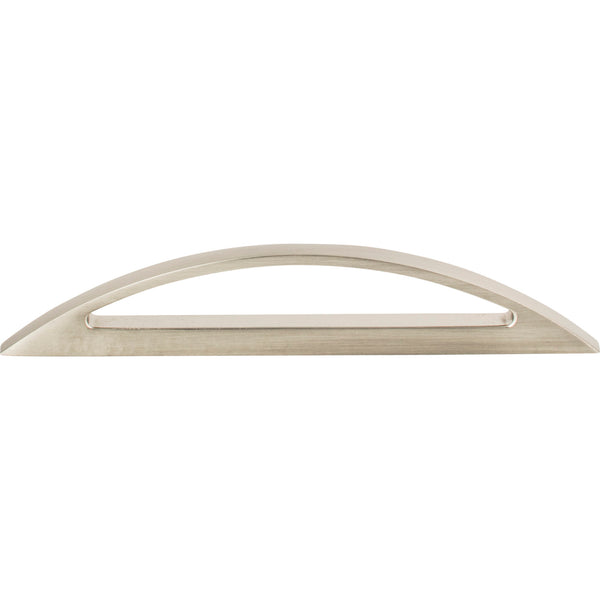 Moon Pull 3 3/4 Inch (c-c) Brushed Nickel