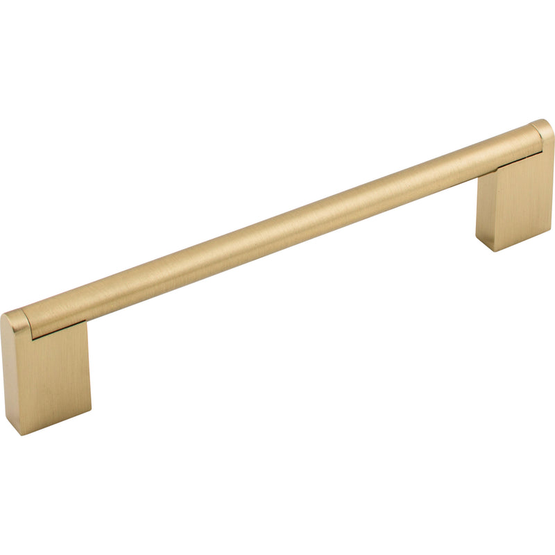 Princetonian Bar Pull 6 5/16 Inch (c-c) Honey Bronze