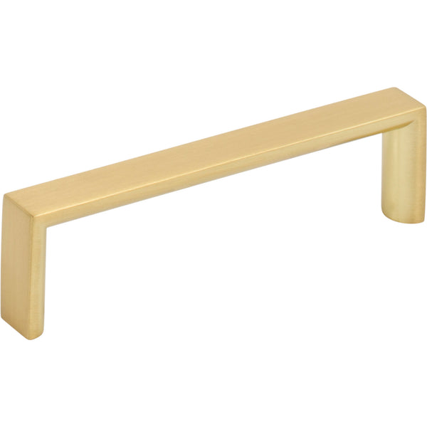 96 mm Center-to-Center Brushed Gold Walker 2 Cabinet Pull