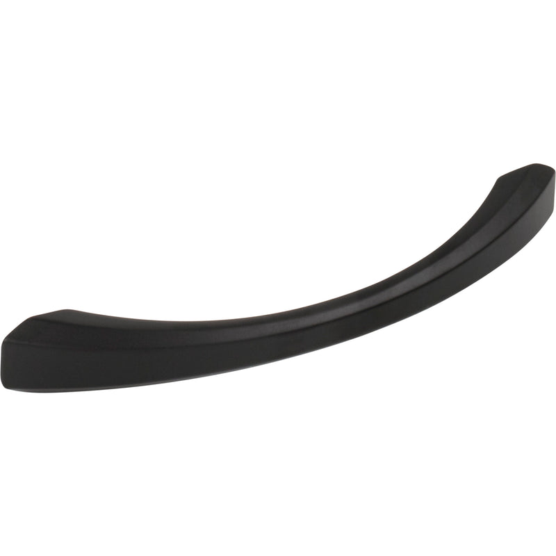 128 mm Center-to-Center Matte Black Wheeler Cabinet Pull