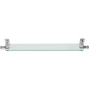 Legacy Bath Glass Shelf 24 Inch Polished Chrome