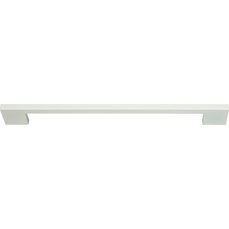 Thin Square Pull 11 5/16 Inch (c-c) High White Gloss