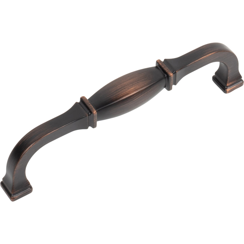 128 mm Center-to-Center Brushed Oil Rubbed Bronze Audrey Cabinet Pull