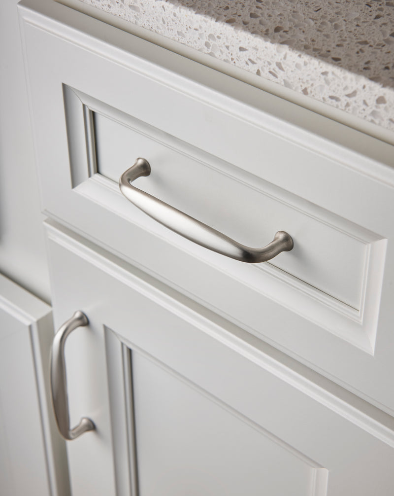 Charlotte Pull 4 Inch (c-c) Brushed Satin Nickel