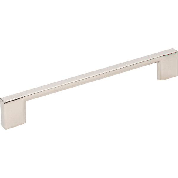 160 mm Center-to-Center Polished Nickel Square Sutton Cabinet Bar Pull