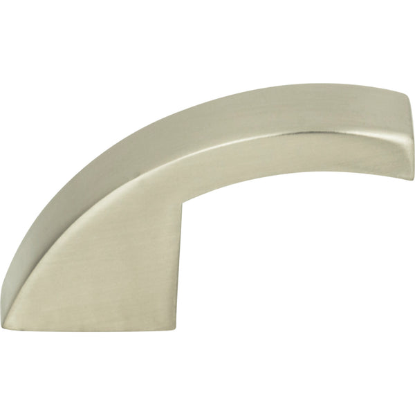 Hook Knob 1 3/4 Inch Brushed Nickel