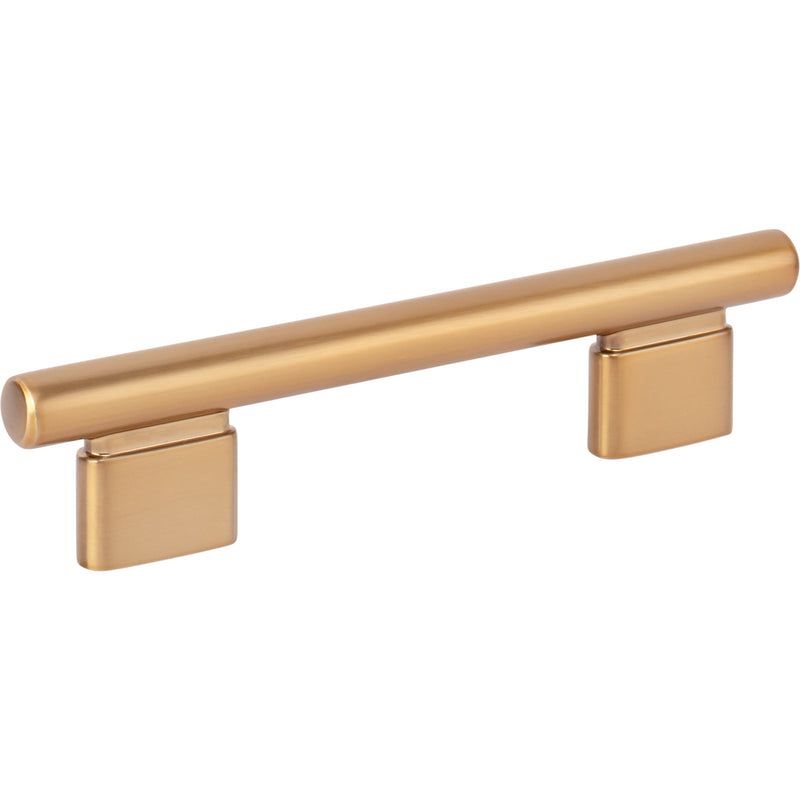 Holloway Pull 3 3/4 Inch (c-c) Warm Brass