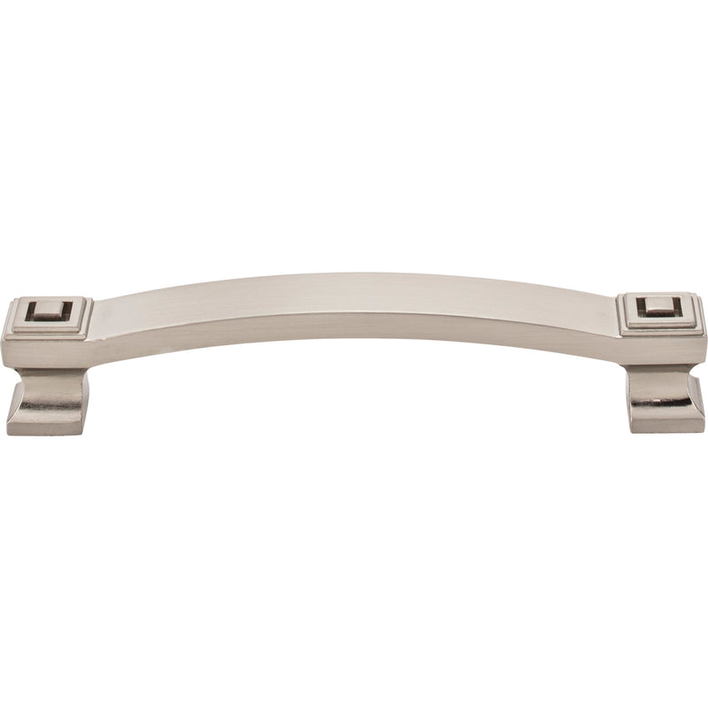 128 mm Center-to-Center Satin Nickel Square Delmar Cabinet Pull