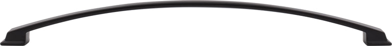 305 mm Center-to-Center Matte Black Arched Roman Cabinet Pull