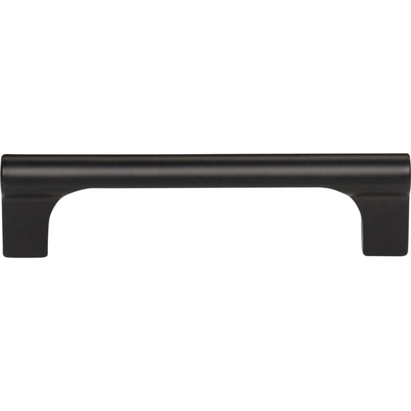 Whittier Pull 3 3/4 Inch (c-c) Matte Black