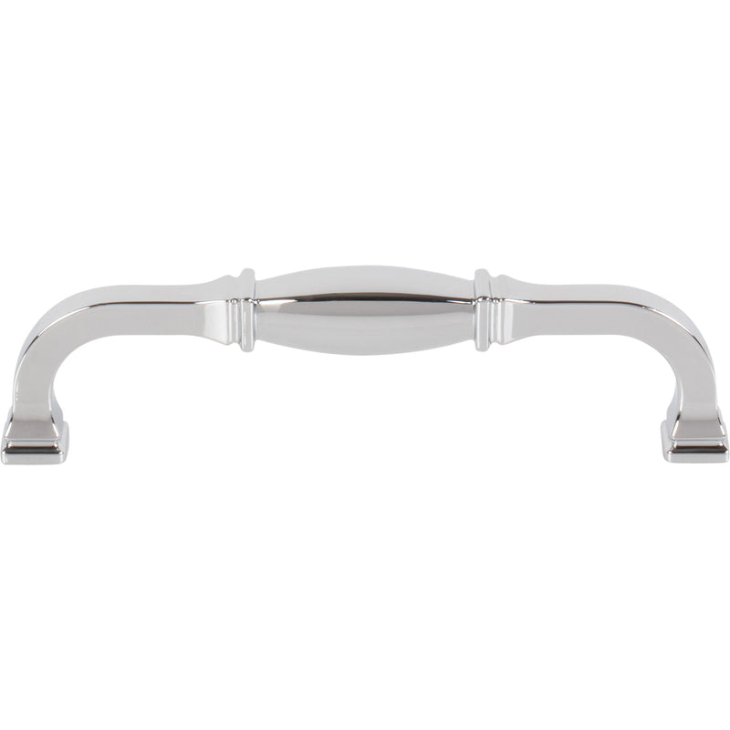 128 mm Center-to-Center Polished Chrome Audrey Cabinet Pull