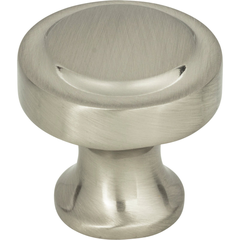 Bradbury Knob 1 1/4 Inch Brushed Nickel