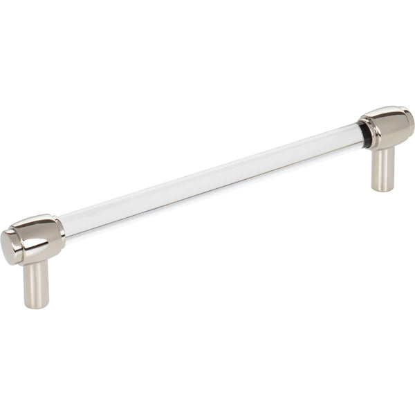 160 mm Center-to-Center Polished Nickel Carmen Cabinet Bar Pull