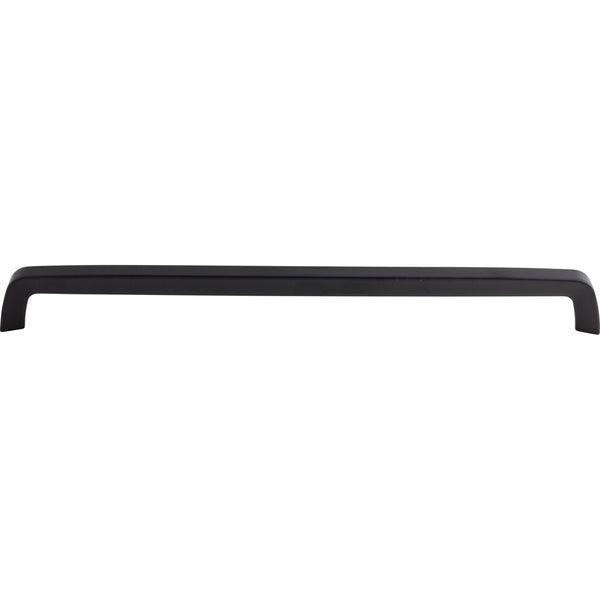 Tapered Bar Pull 17 5/8 Inch (c-c) Flat Black