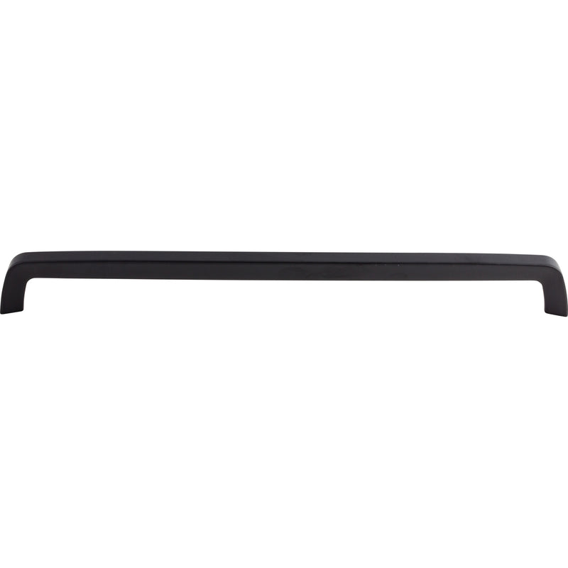 Tapered Bar Pull 17 5/8 Inch (c-c) Flat Black