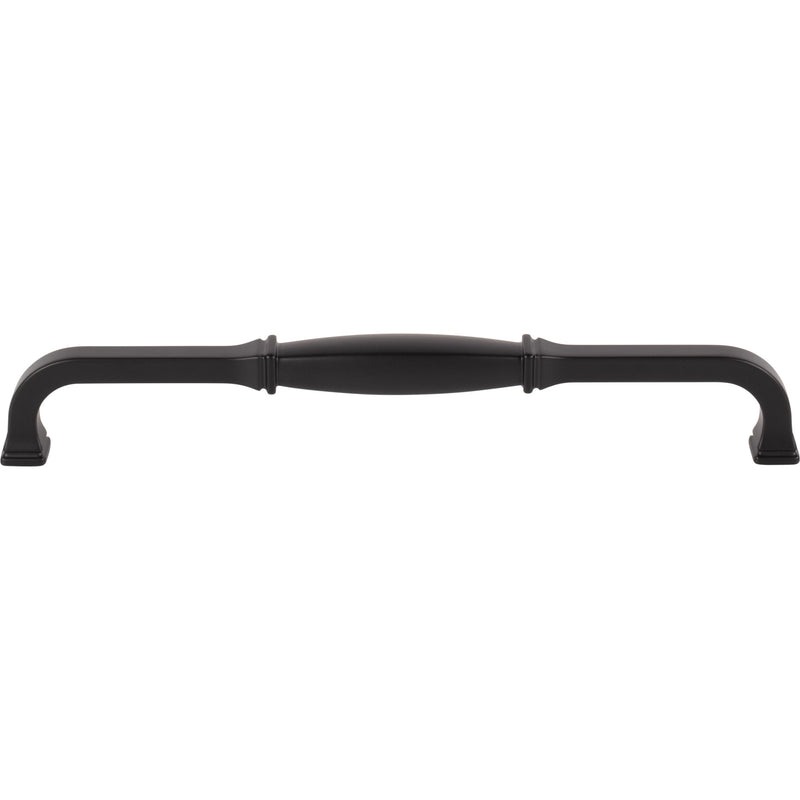 224 mm Center-to-Center Matte Black Audrey Cabinet Pull